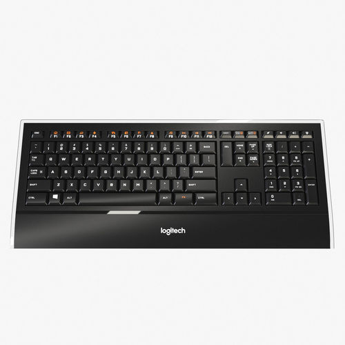 Computer Keyboard Logitech K740 3D model