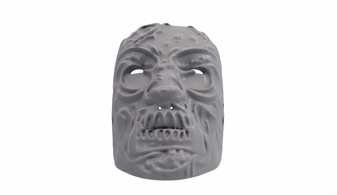 Halloween Mask 3D print model_9