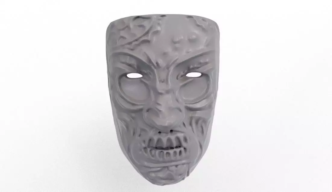 Halloween Mask 3D print model_0