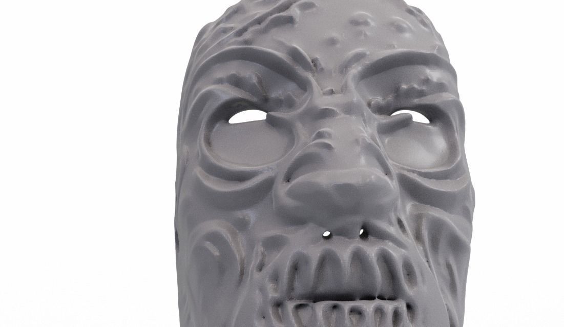 Halloween Mask 3D print model_12