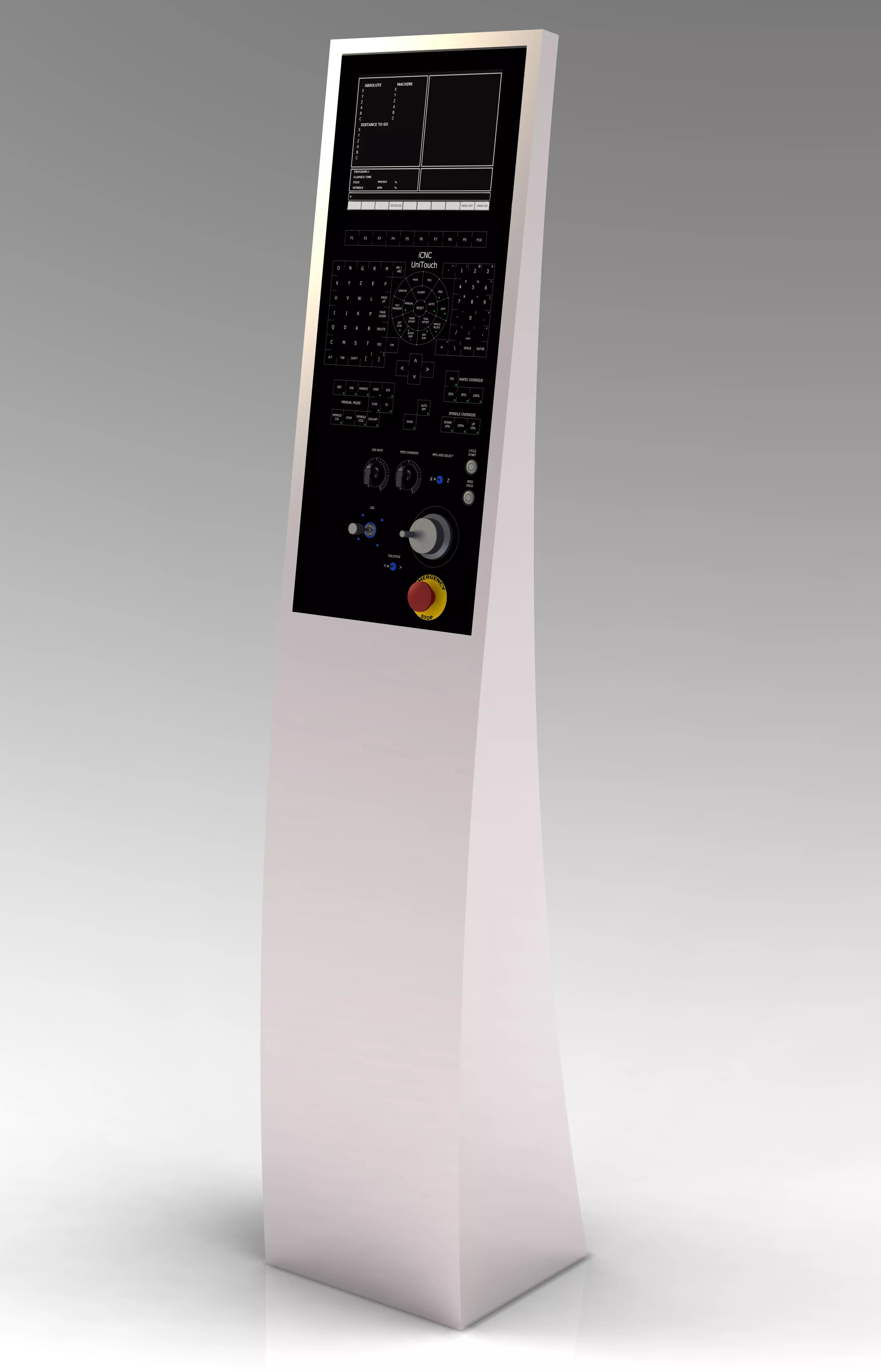 Kiosk concept Free 3D model