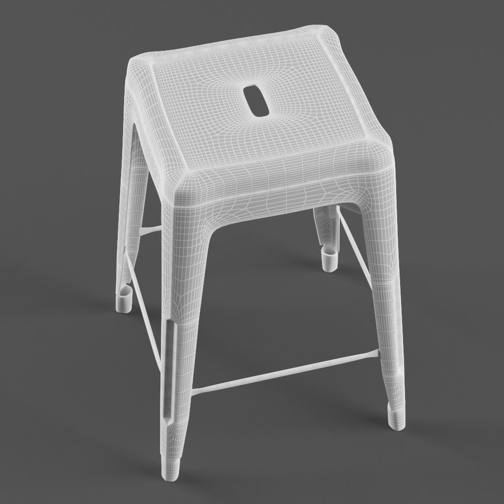 Leo Barstool  -Comfortfurniture Free 3D model_4
