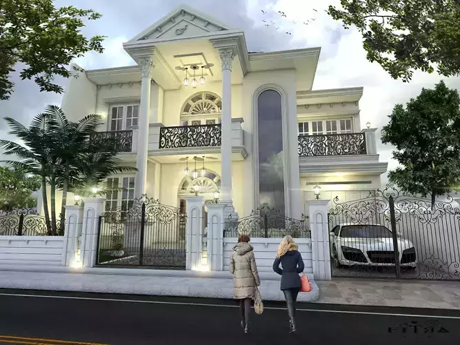 Classic house 3D model