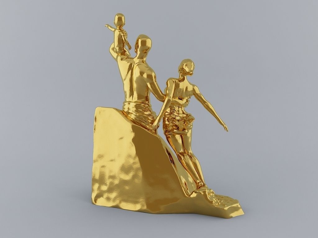 African Renaissance 3D Printable Model 3D print model_4