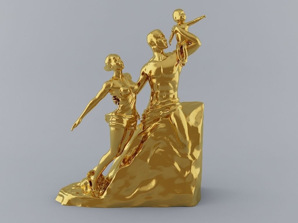 African Renaissance 3D Printable Model 3D print model_2