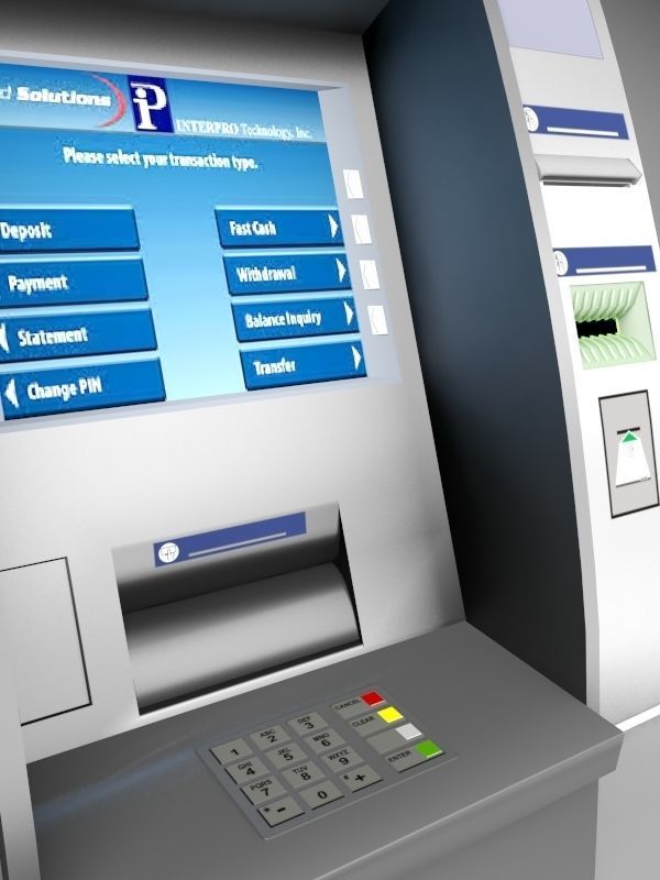 ATM Machine Wincor Nixdorf Cineo 3D model_6