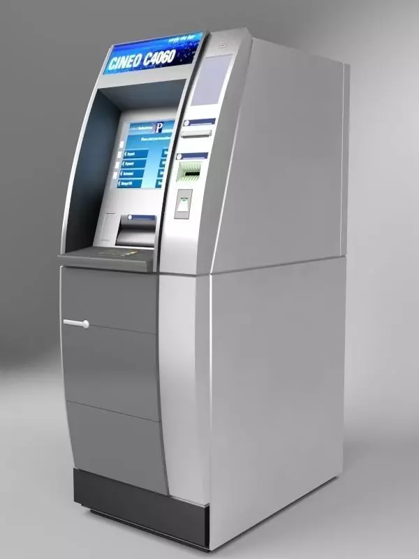 ATM Machine Wincor Nixdorf Cineo 3D model_0