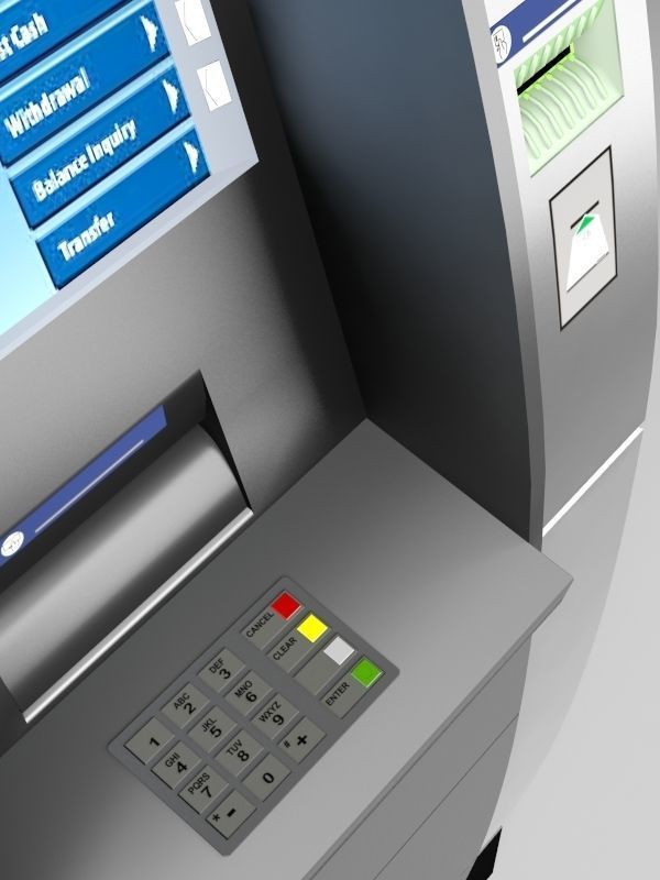 ATM Machine Wincor Nixdorf Cineo 3D model_5