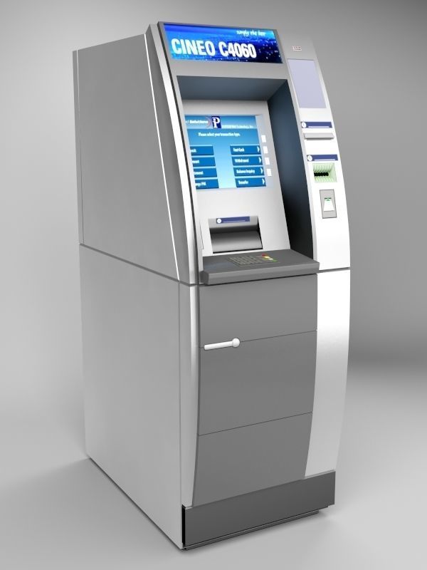 ATM Machine Wincor Nixdorf Cineo 3D model_1