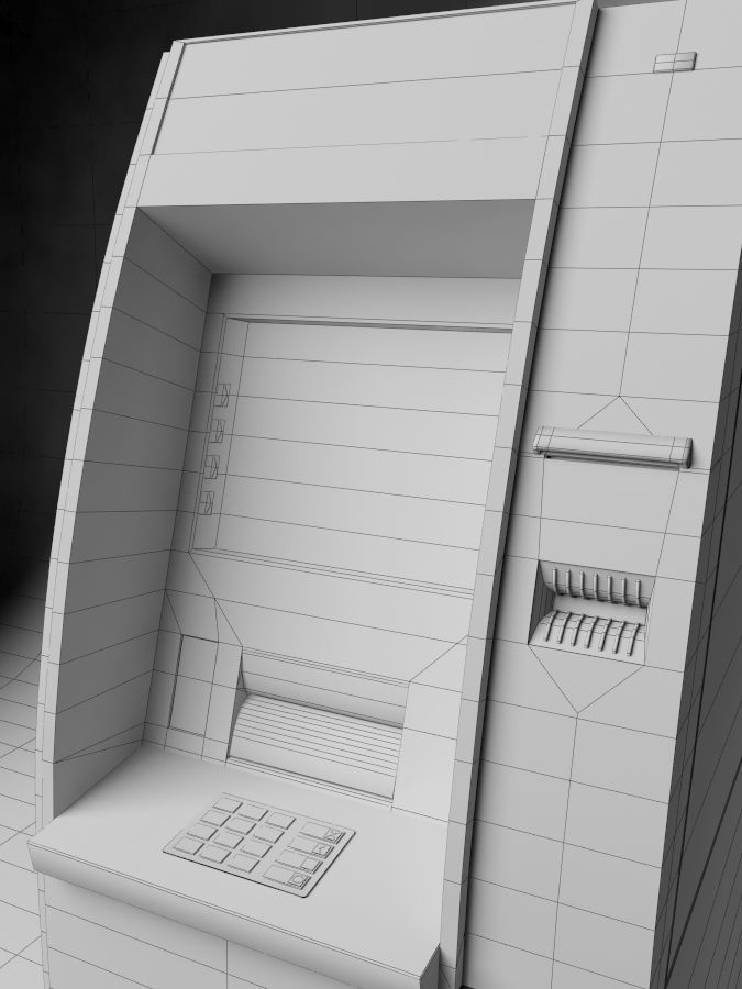 ATM Machine Wincor Nixdorf Cineo 3D model_8