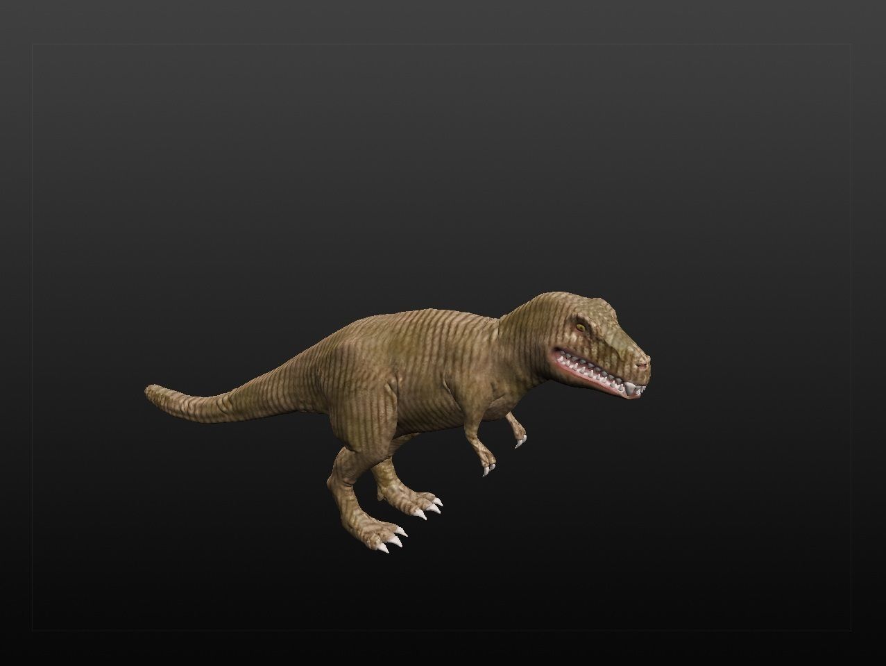 T-Rex - Class code 3D model_3