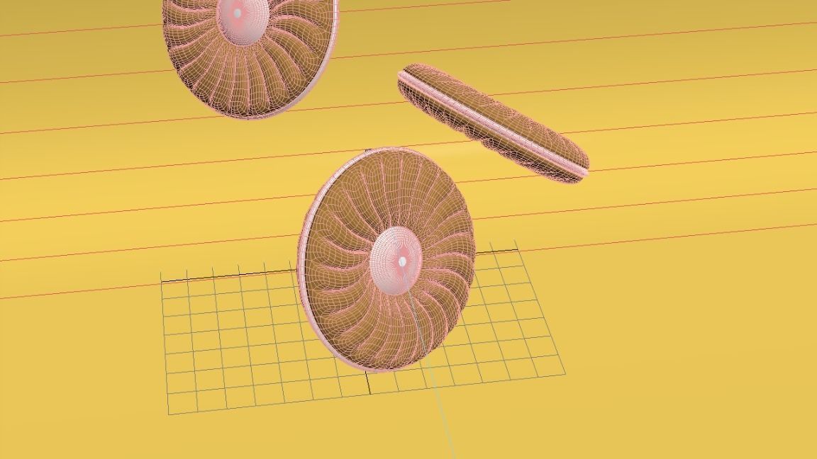 Biscuit donut Free 3D model_4