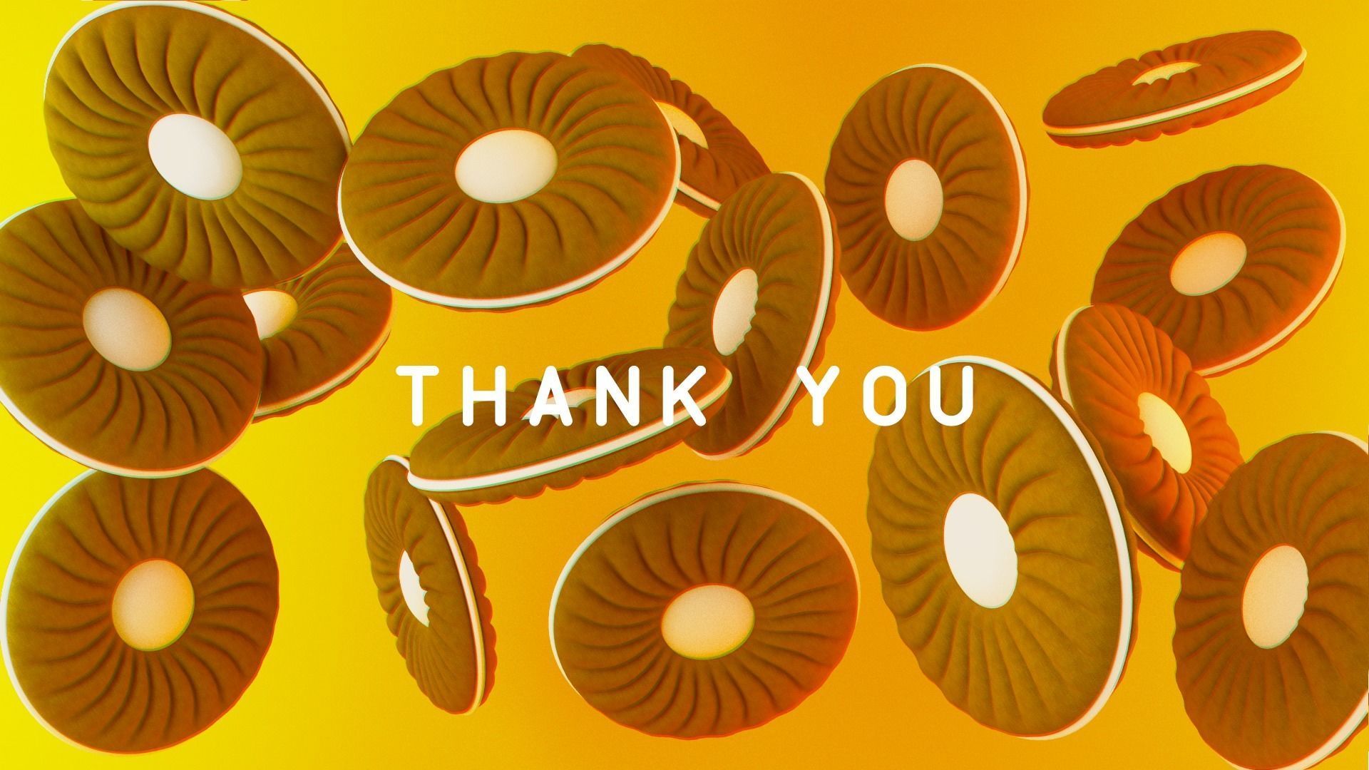 Biscuit donut Free 3D model_6