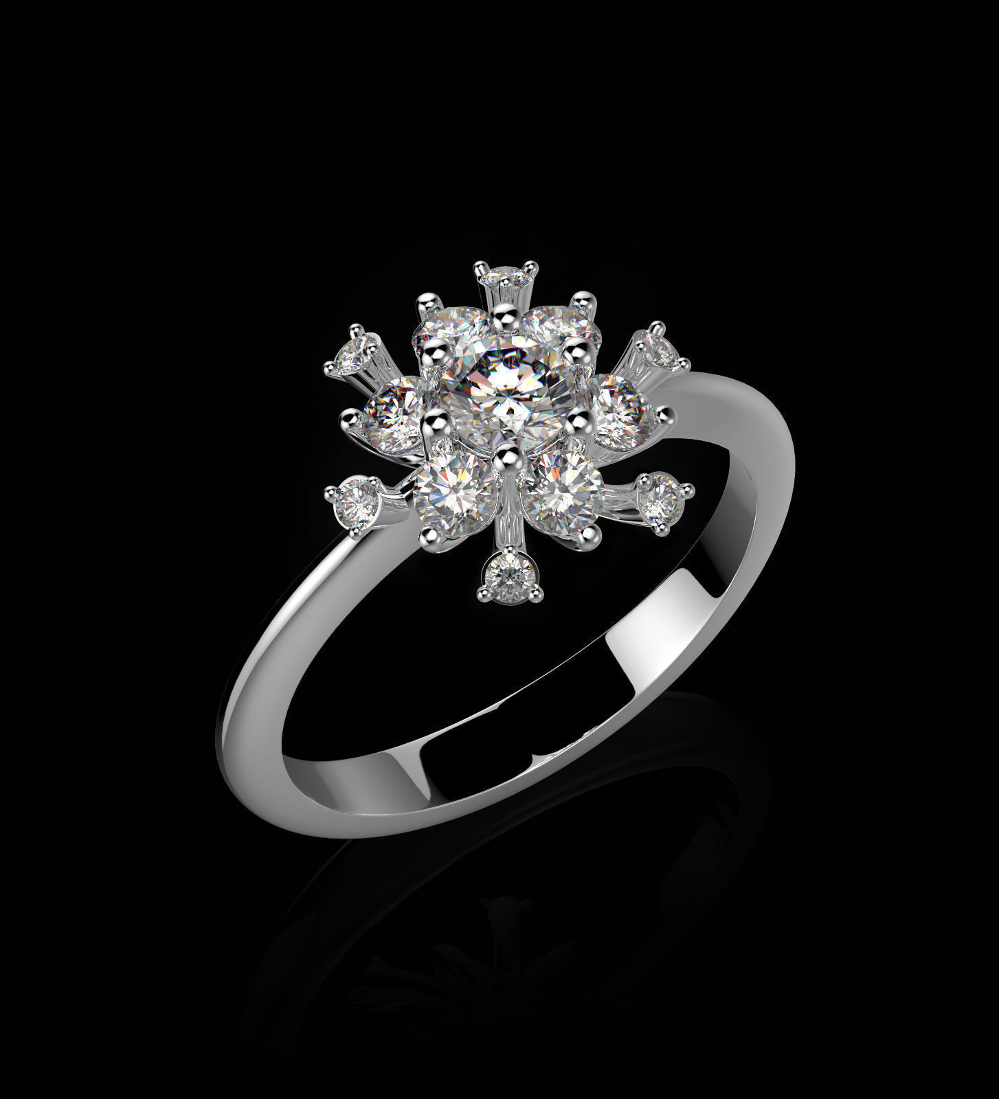 Pack of miscellaneous rings 3D Model Collection_9