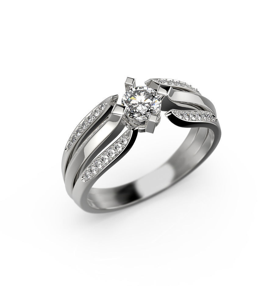 Pack of miscellaneous rings 3D Model Collection_15