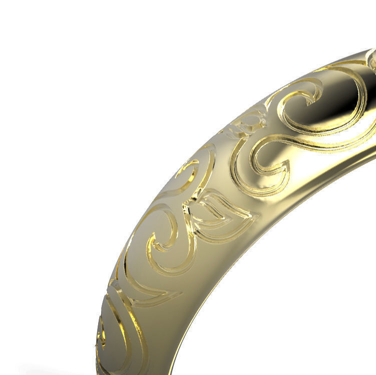 Pack of miscellaneous rings 3D Model Collection_19