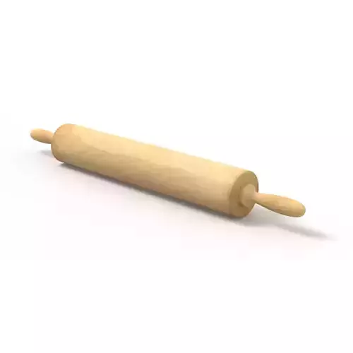 rolling pin 3D model
