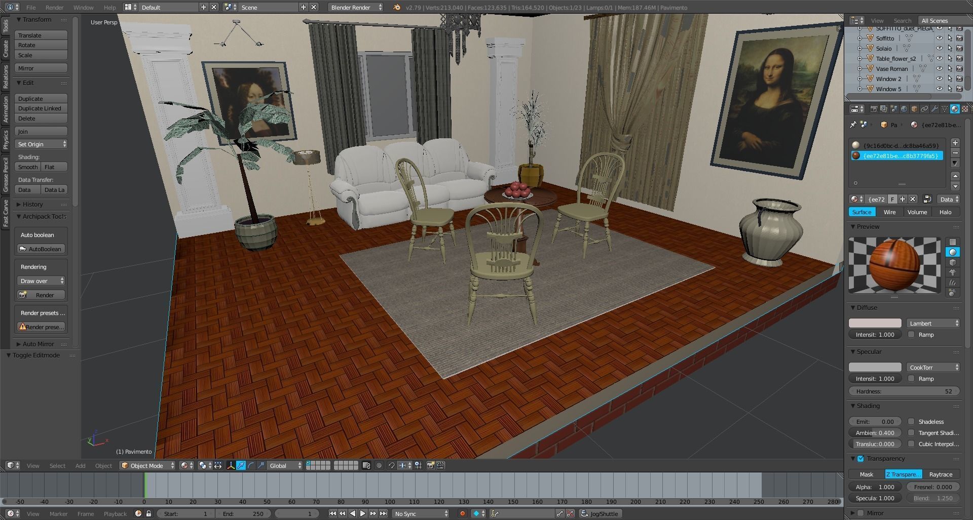 Interior Home 3D model_3