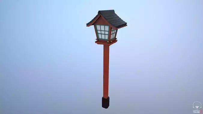 Red japanese lantern