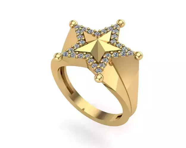 Sheriff Star Ring