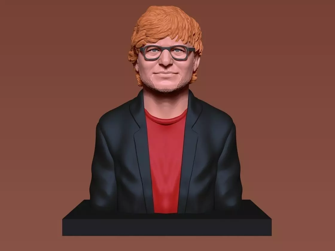 Ed Sheeran 3D print model_0