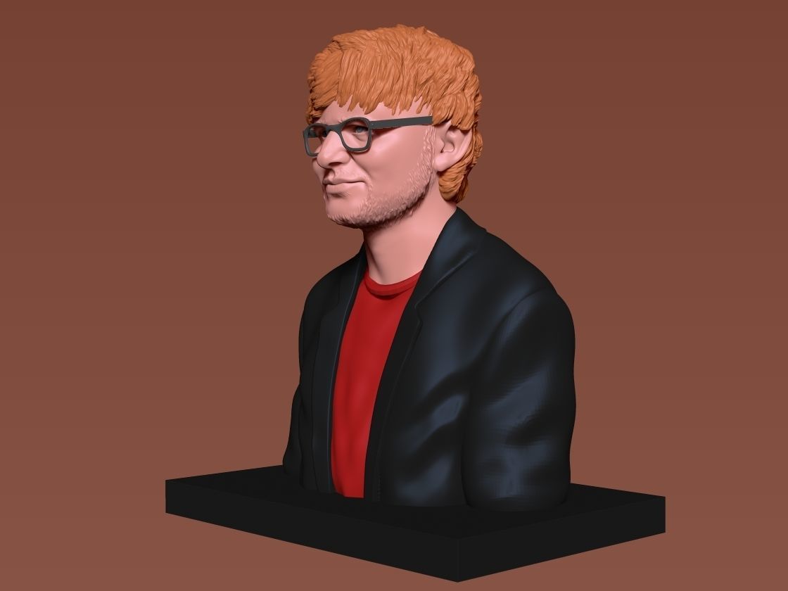 Ed Sheeran 3D print model_1