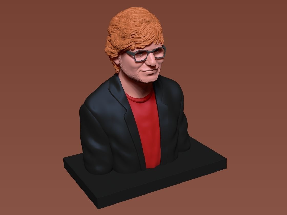 Ed Sheeran 3D print model_2