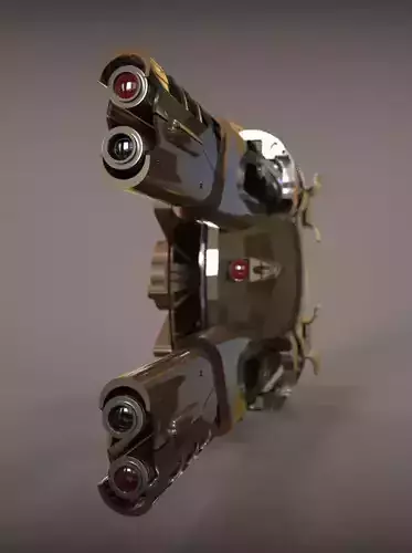 Mech Weapon 3D model