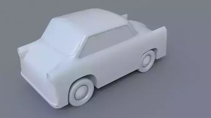 Smyk car 3D print model