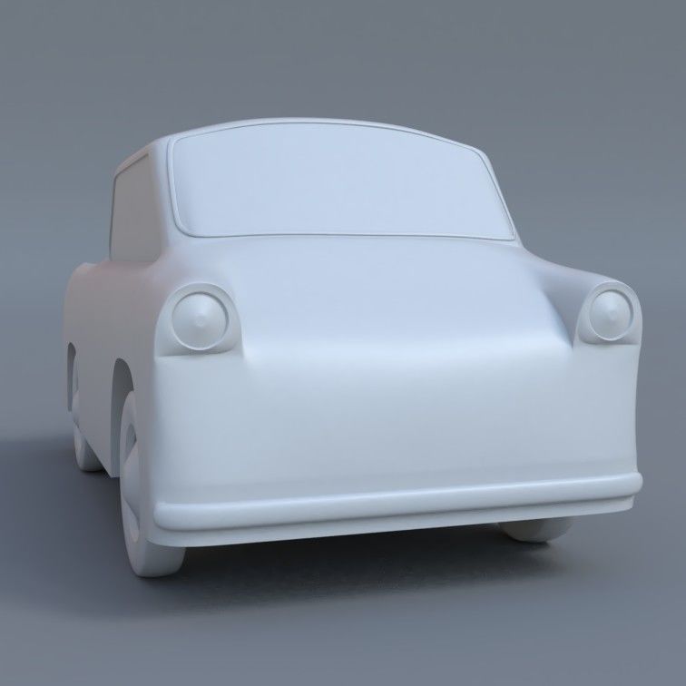 Smyk car 3D print model_5