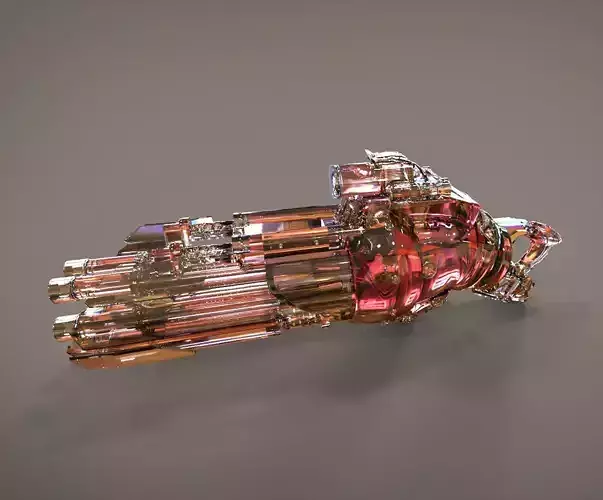 Scifi Rifle 3D model