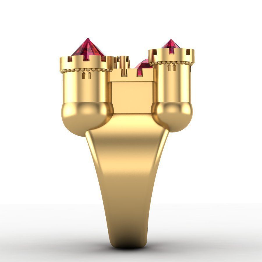 Ring- Knights Castle 3D print model_1