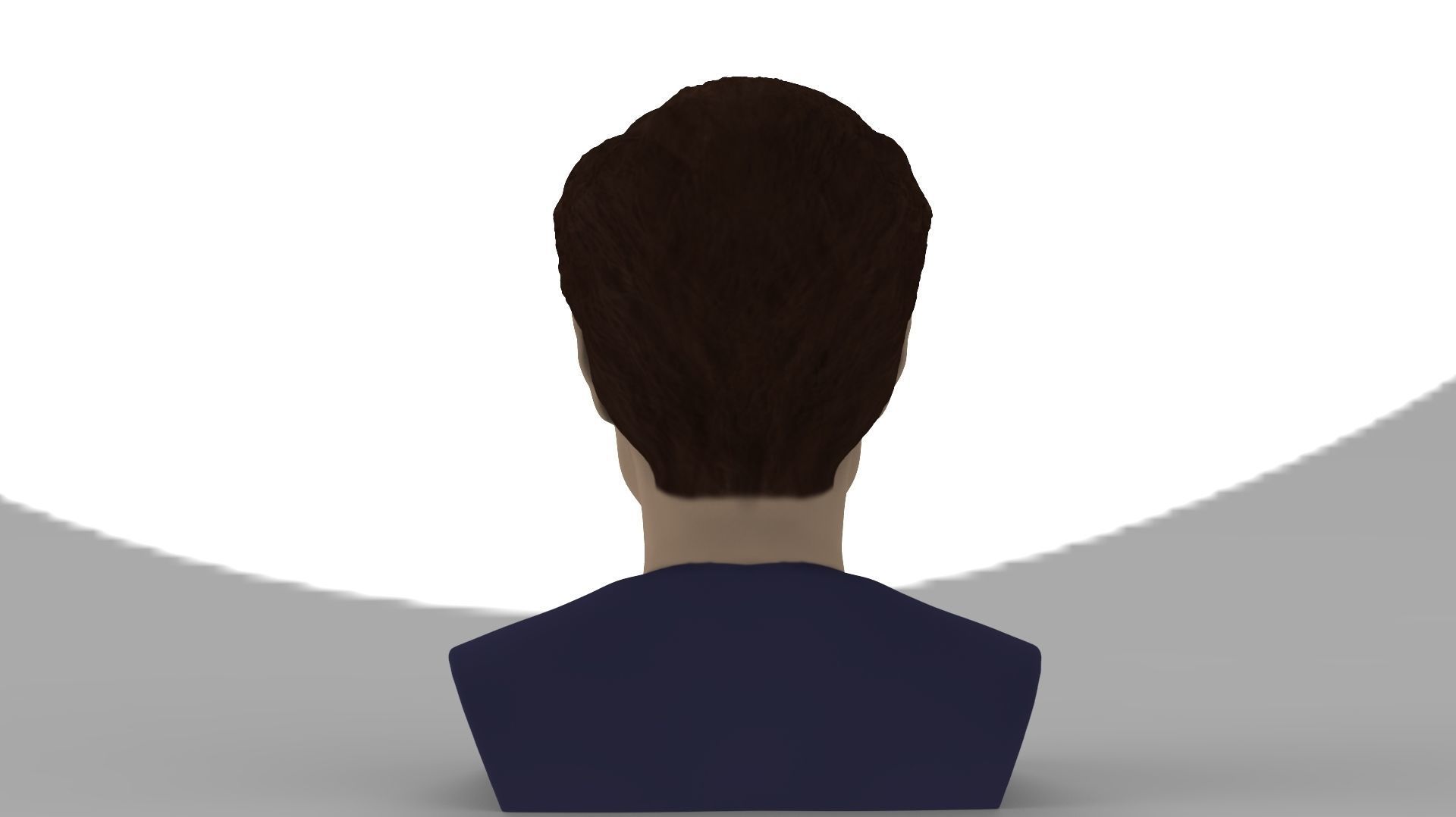 Edward Cullen Twilight Pattinson bust full color 3D printing 3D print model_7