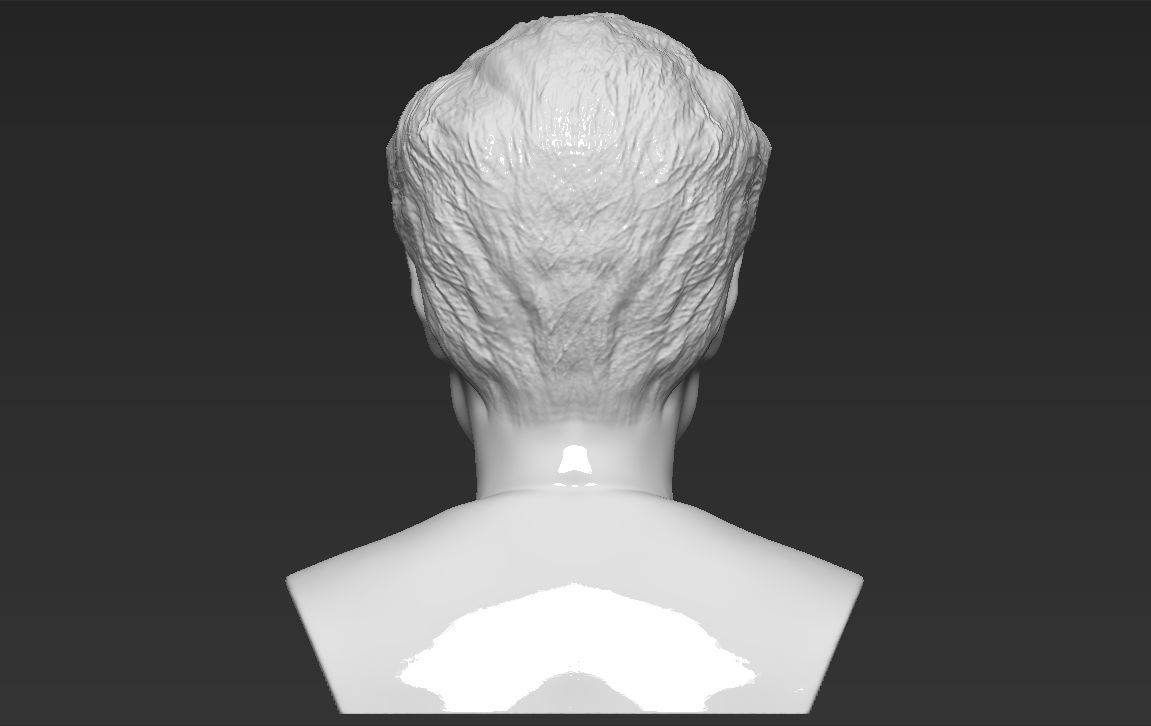 Edward Cullen Twilight Pattinson bust full color 3D printing 3D print model_51