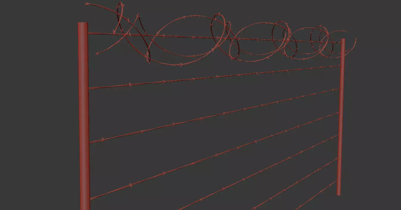 Barbed Wire Free 3D model