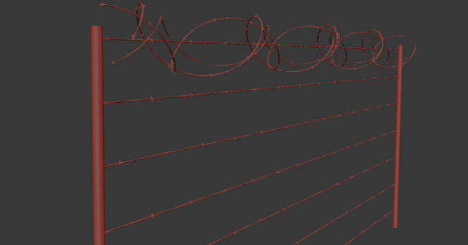 Barbed Wire Free 3D model