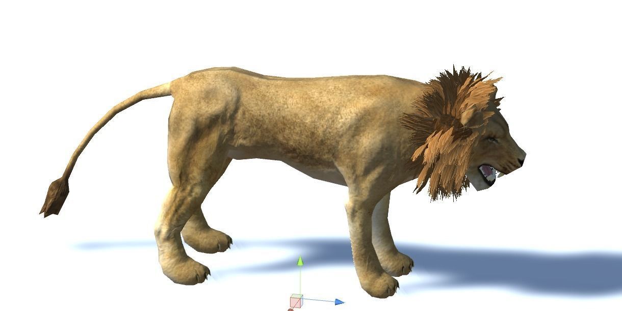 animated Forest animals  Low-poly 3D model_10