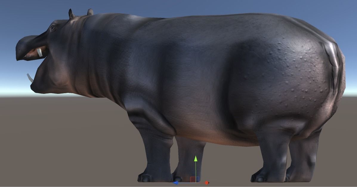 animated Forest animals  Low-poly 3D model_13