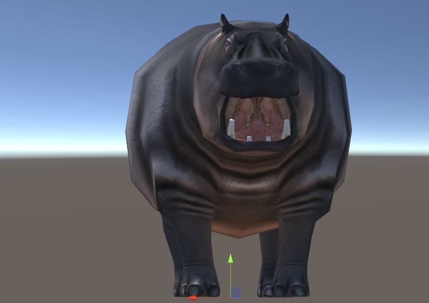 animated Forest animals  Low-poly 3D model_12