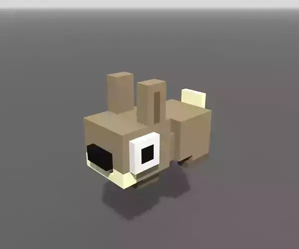 Voxel Baby Bunny