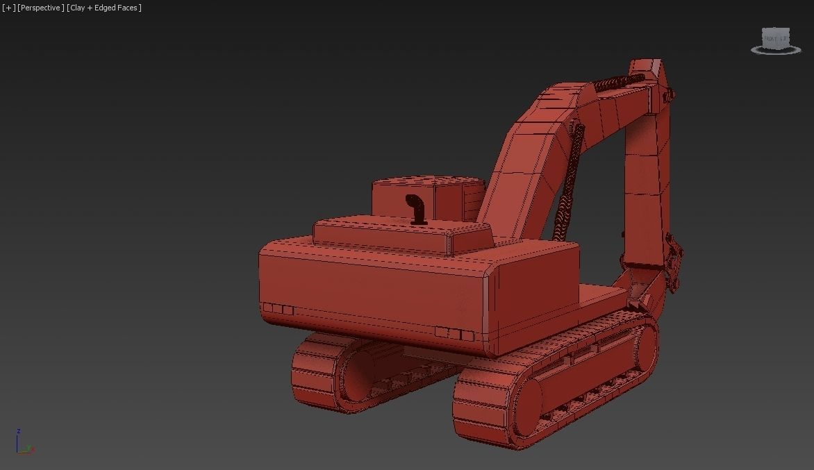 Vehicles Collection Lowpoly - 10 Items set Low-poly 3D model_11