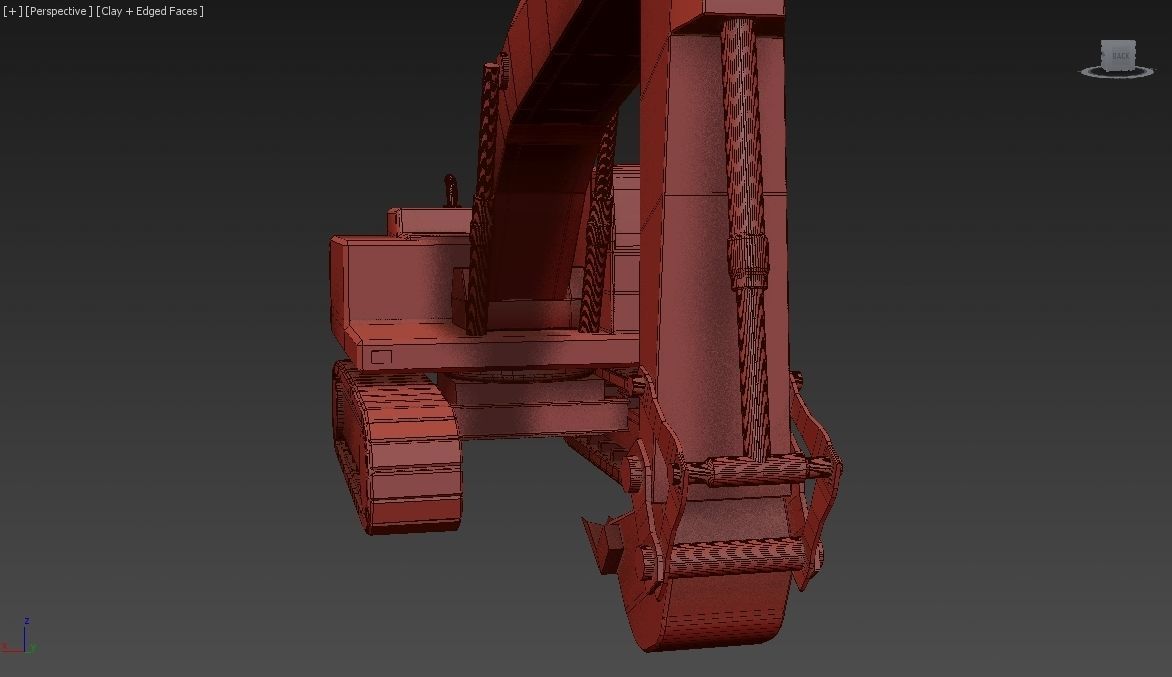 Vehicles Collection Lowpoly - 10 Items set Low-poly 3D model_15