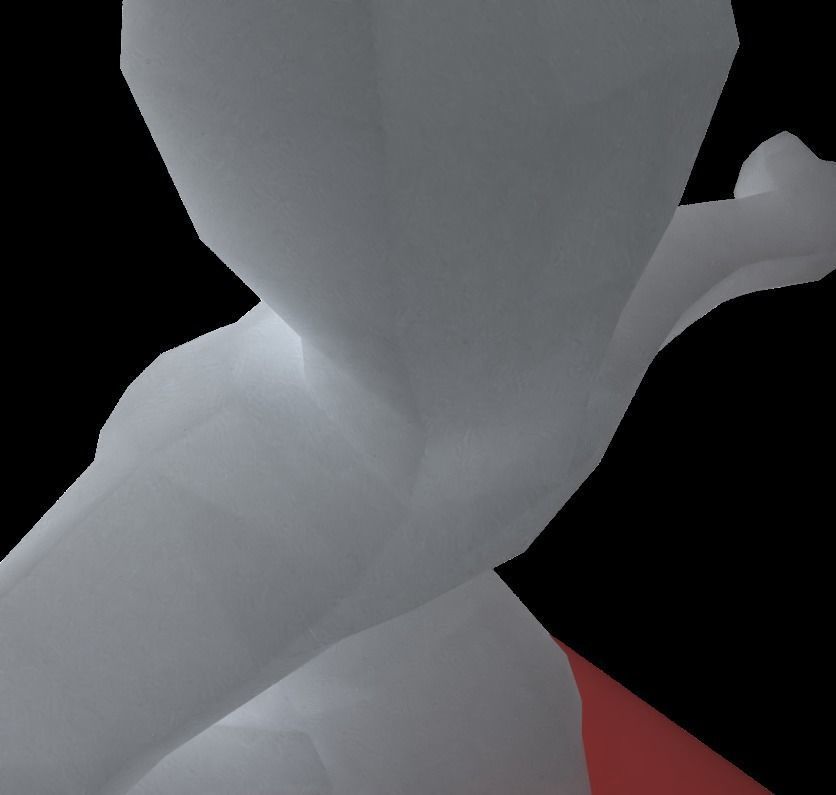 Basic human RIGGED paper character Low-poly 3D model_12