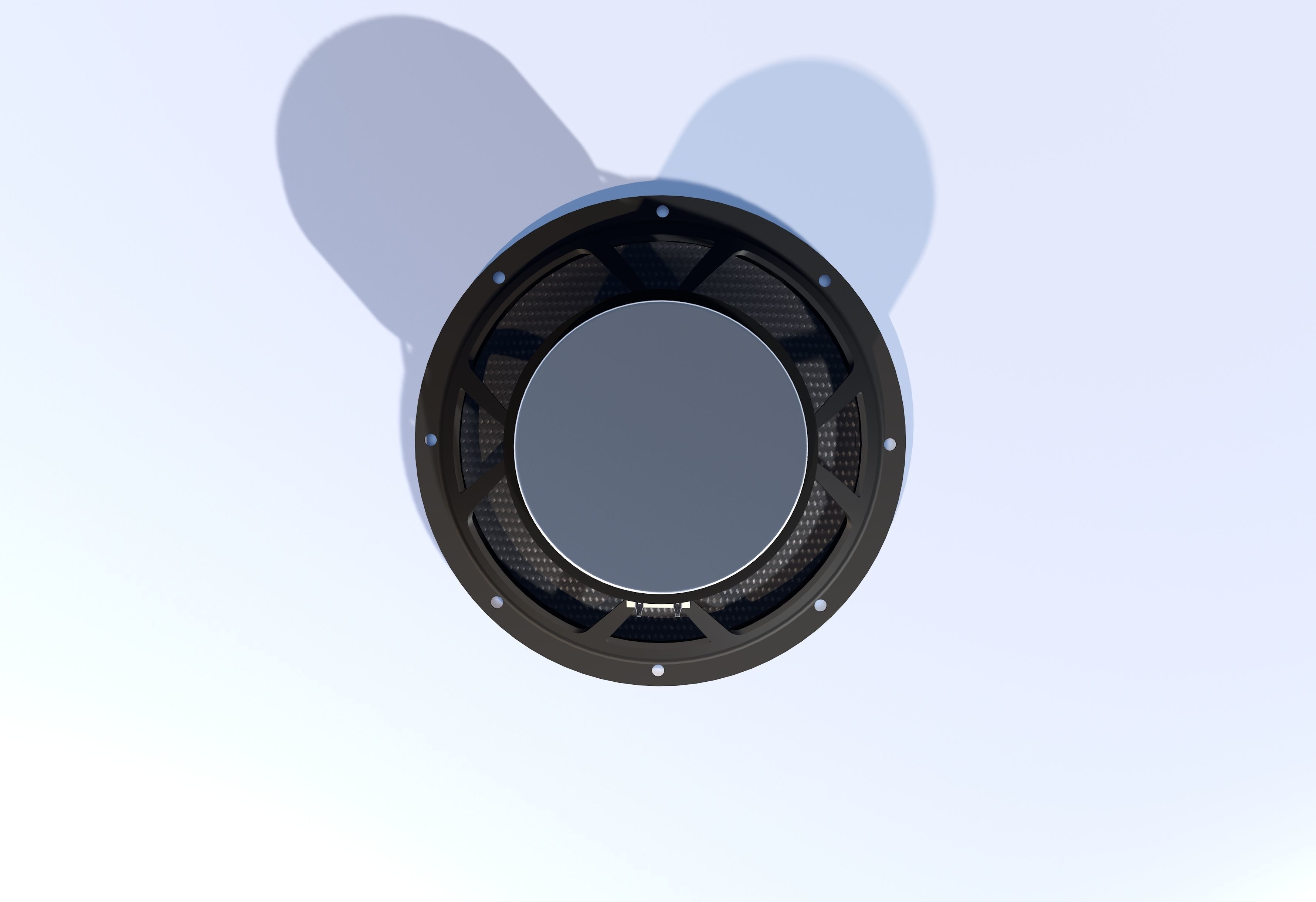 Speaker Mid-Range 3D model_4