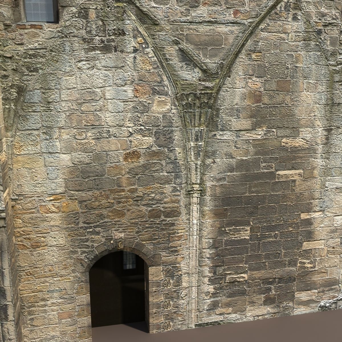 Castle Ruin 3 Low Poly 3d Model Low-poly 3D model_3