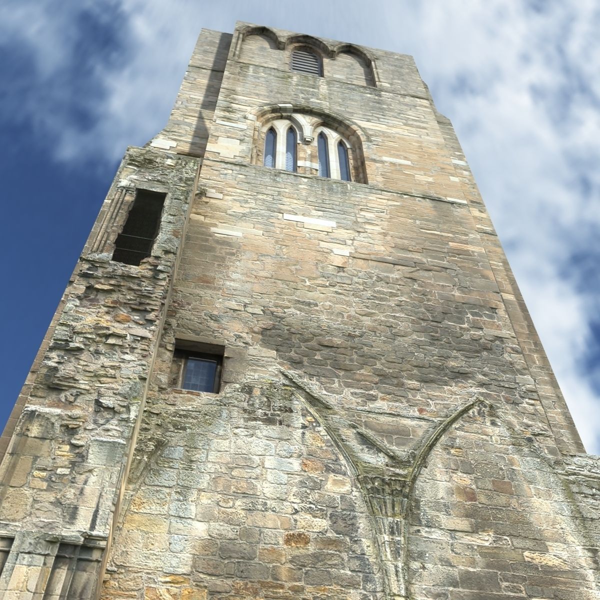 Castle Ruin 3 Low Poly 3d Model Low-poly 3D model_2