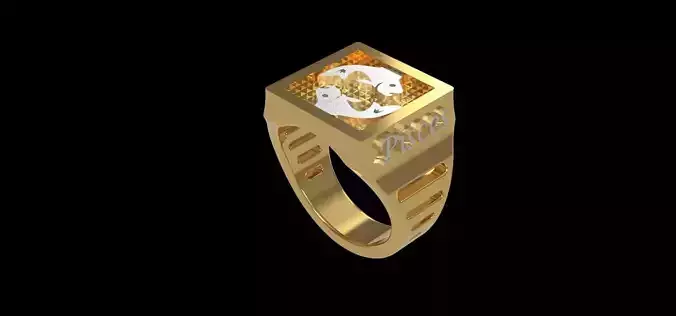 Zodiac PISCES ring