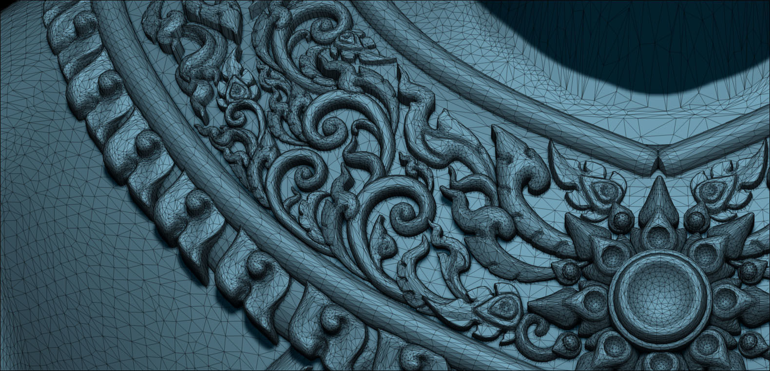 The Angle Thai Pattern - 3D Printing Model 3D print model_18