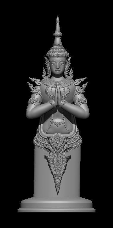 The Angle Thai Pattern - 3D Printing Model 3D print model_6