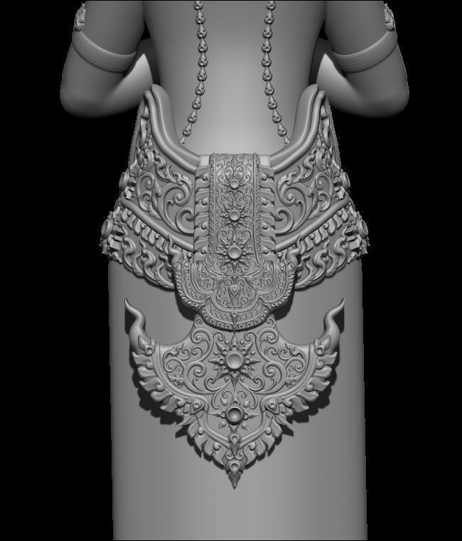 The Angle Thai Pattern - 3D Printing Model 3D print model_14